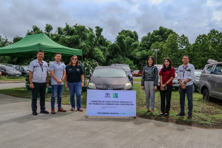 Toyota Photo Turnover Of Donated Elvs