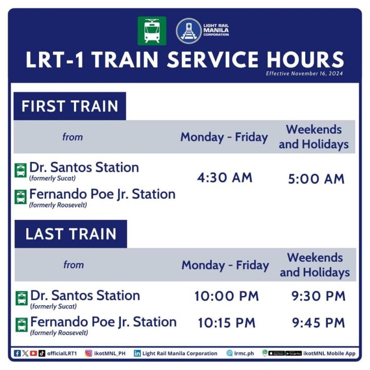 Lrt 1 Cavite Extension Now Open Schedule Fare Matrix Inline 01 Min