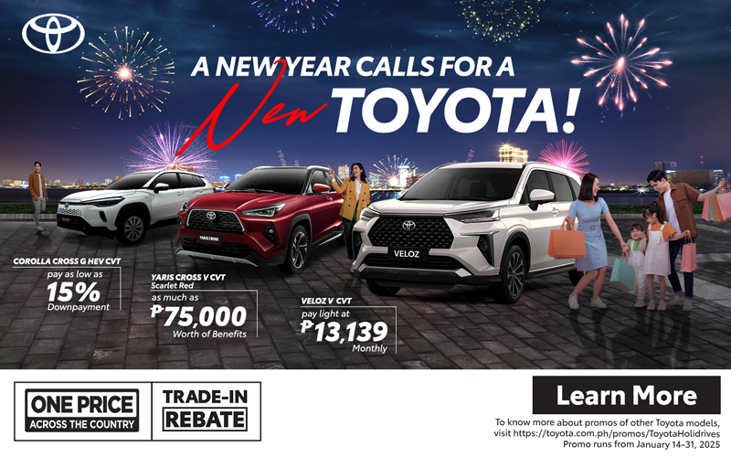 New Year, New Toyota? Check out these enticing deals from Toyota PH this January