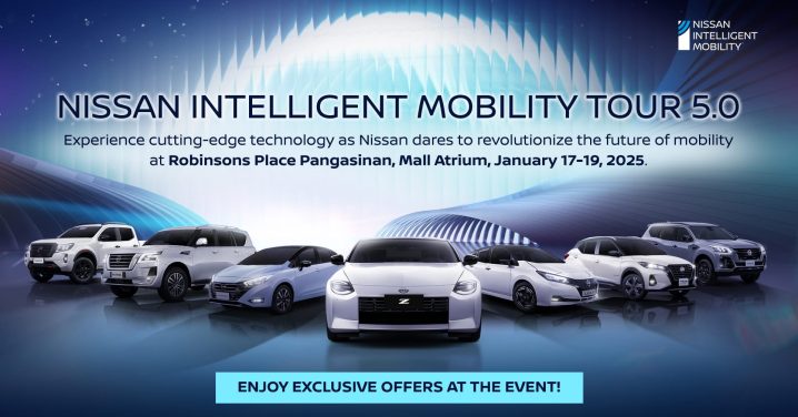 Nissan PH kicks off 2025 with Nissan Intelligent Mobility Tour at Robinsons Pangasinan