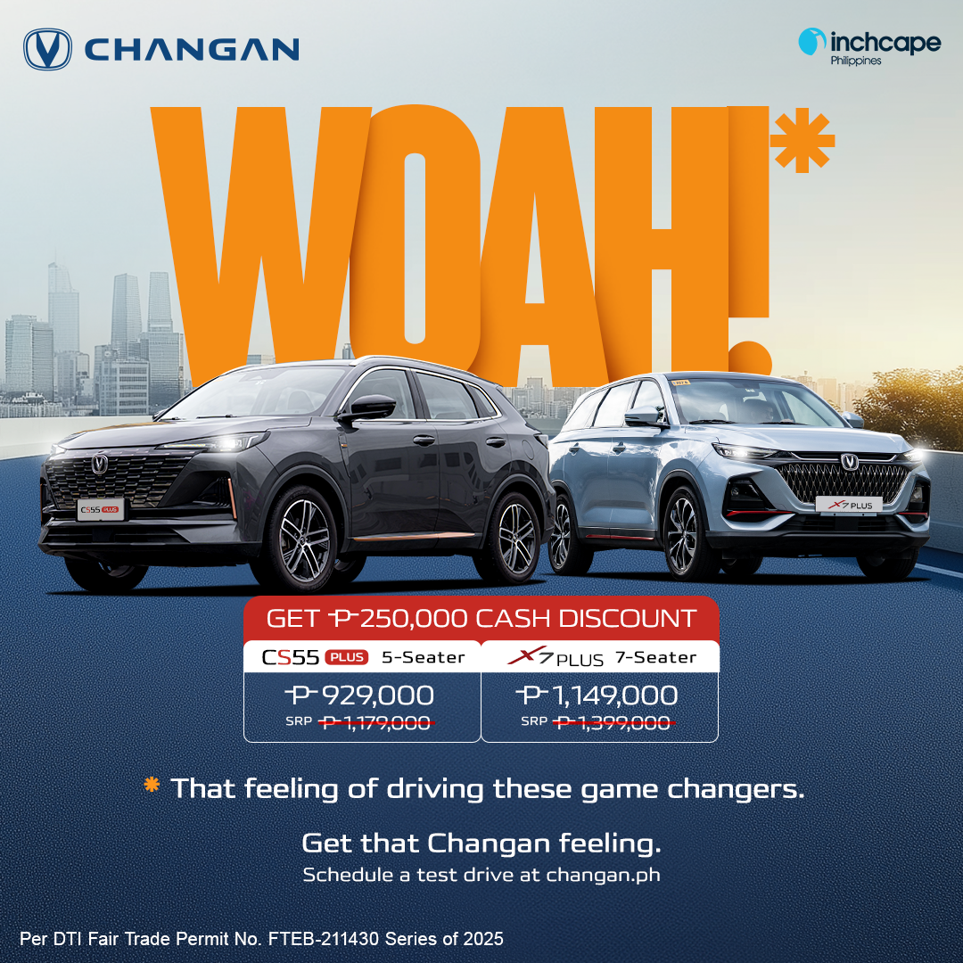 Support Photo - Changan Philippines Kicks Off 2025 with Unbeatable Offers - Drive Home the X7 Plus and CS55 Plus-Your Dream SUVs for Family, Adventure, and Everyday Excellence