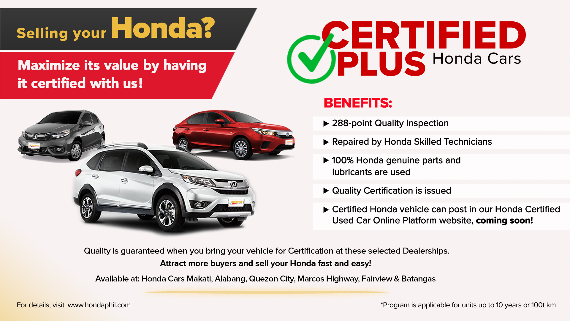 Honda Certified Plus