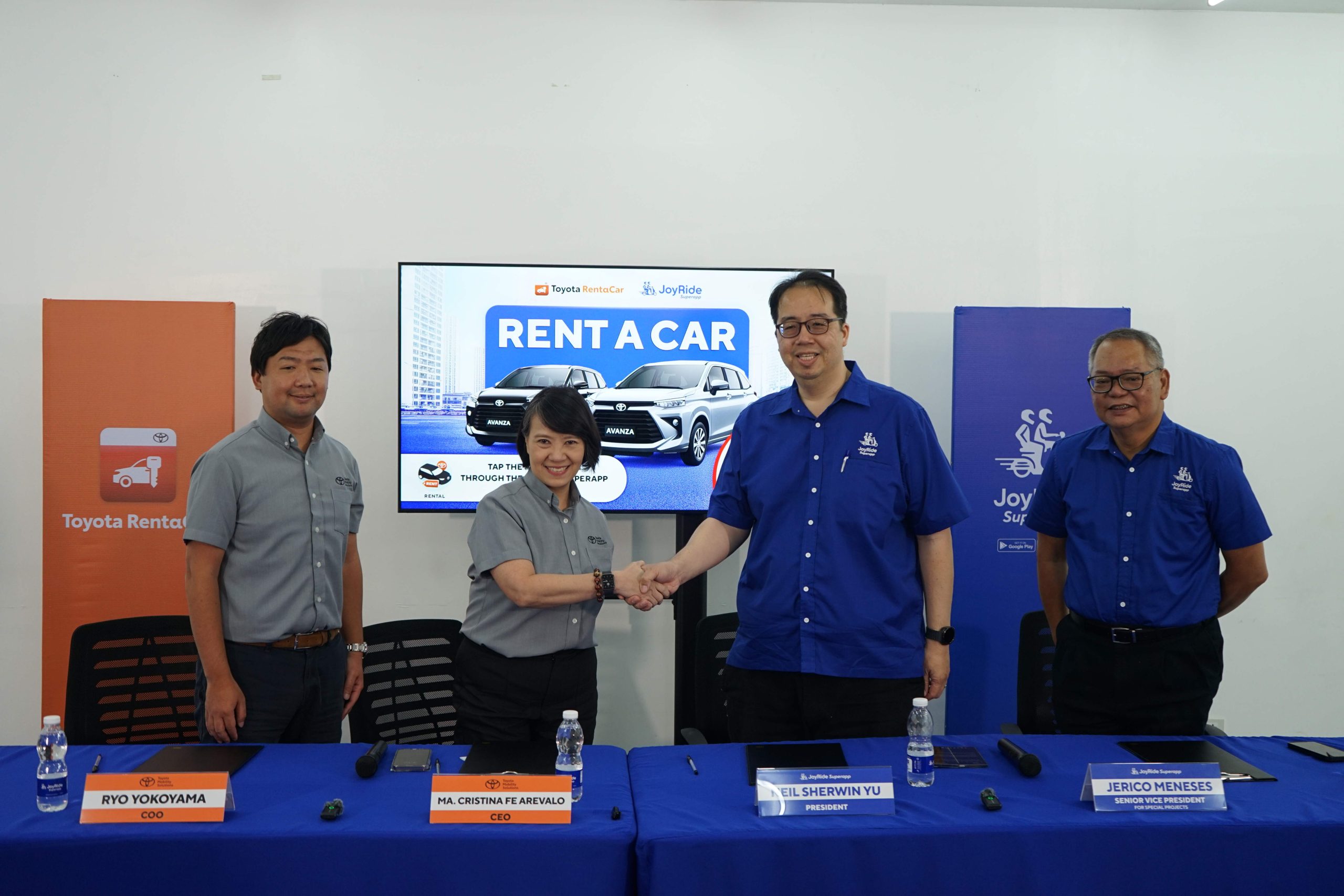 Toyota RentaCar x JoyRide
