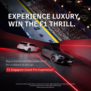 Mercedes-Benz F1 Raffle Promo