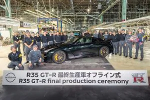 R35 Nissan GT-R final unit