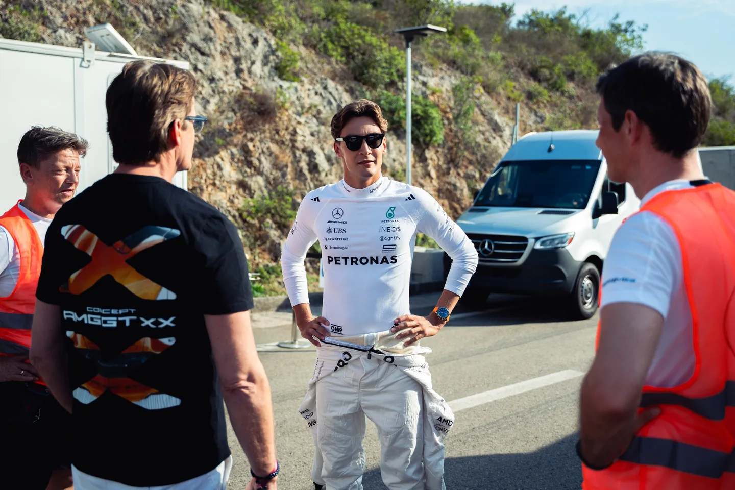 George Russell Mercedes-AMG Petronas F1