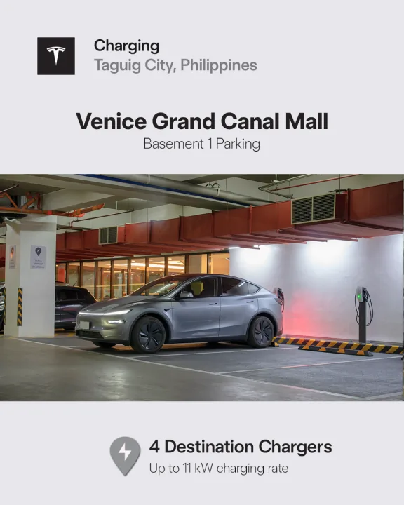 Tesla Charger Venice Grand Piazza