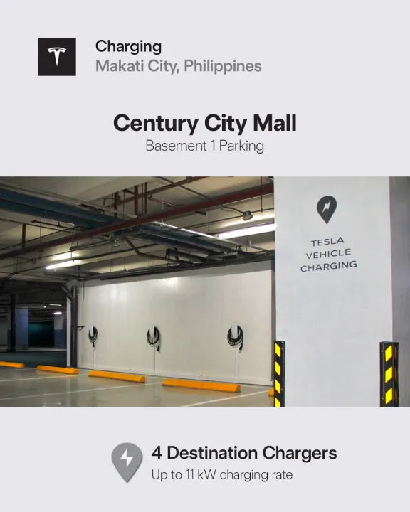 Tesla Charger Century City Mall