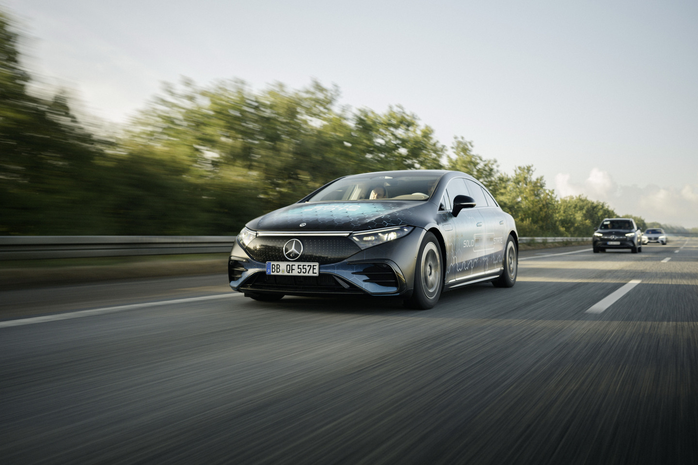 Mercedes-Benz EQS solid-state battery
