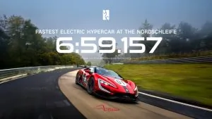BYD YANGWANG U9 Xtreme Nürburgring Nordschleife production EV record