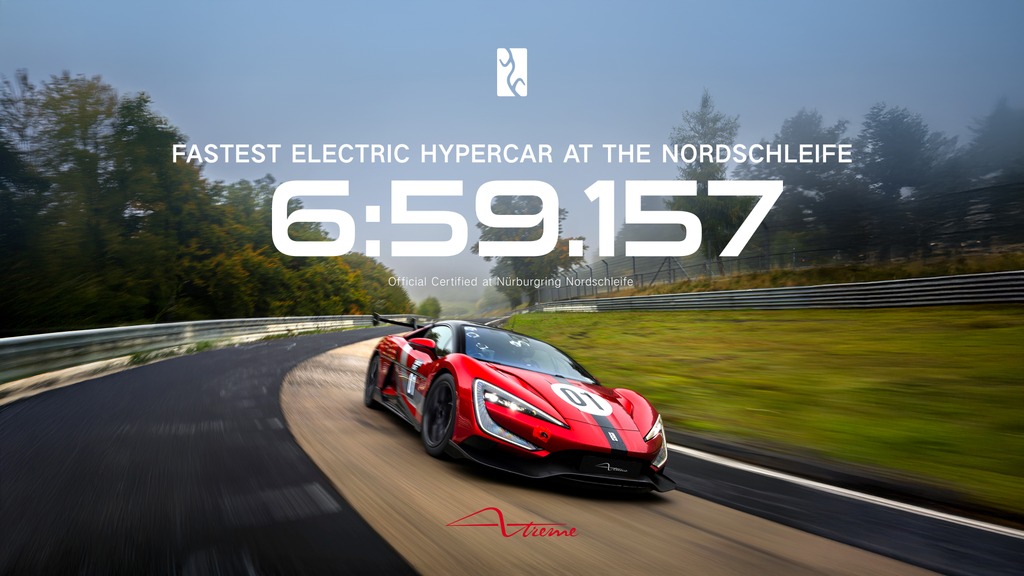 BYD YANGWANG U9 Xtreme Nürburgring Nordschleife production EV record