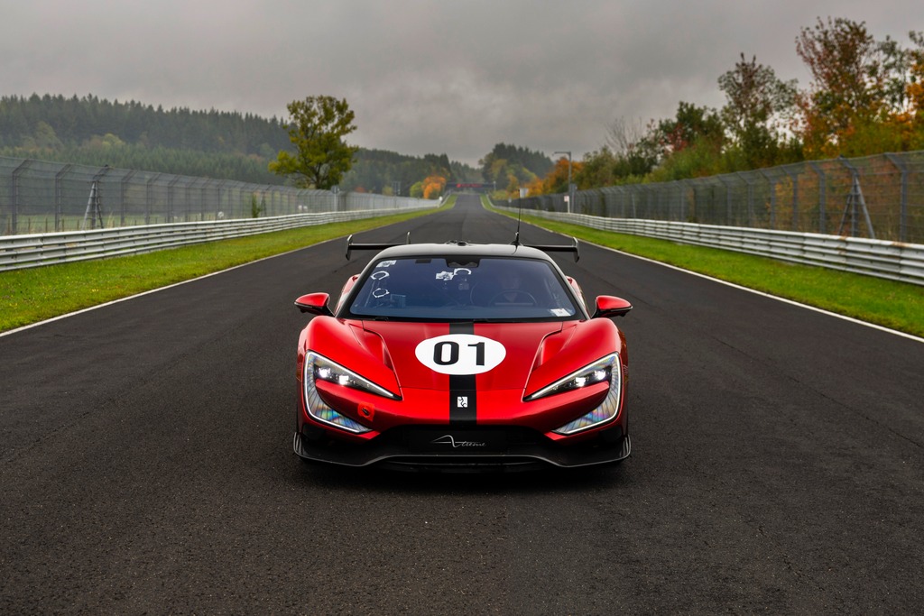 BYD YANGWANG U9 Xtreme Nürburgring Nordschleife production EV record