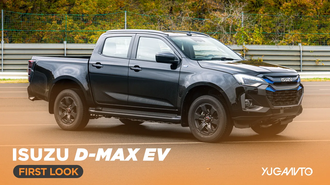 2026 Isuzu D-MAX EV Drive in Isuzu Hokkaido Proving Ground