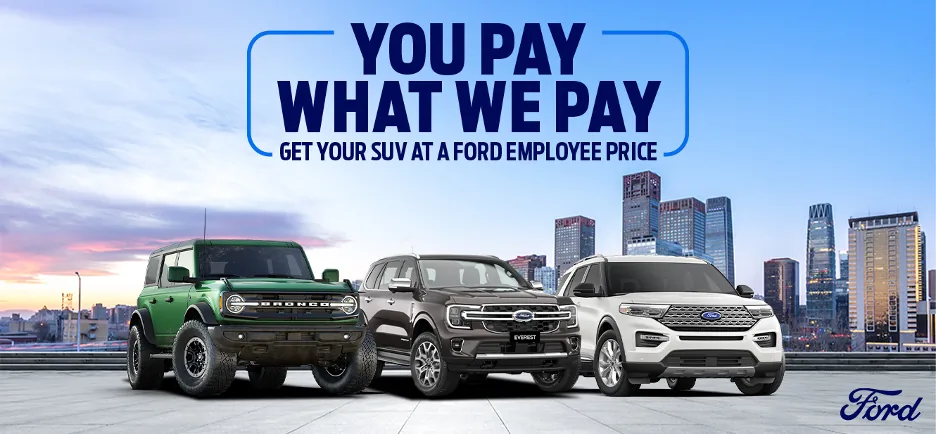 Ford Philippines Employee Pricing October 2025