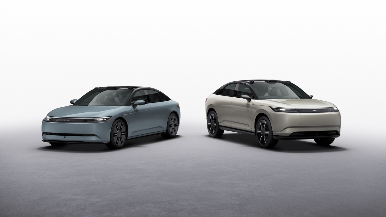 Sony Honda Mobility AFEELA 1 and AFEELA Prototype