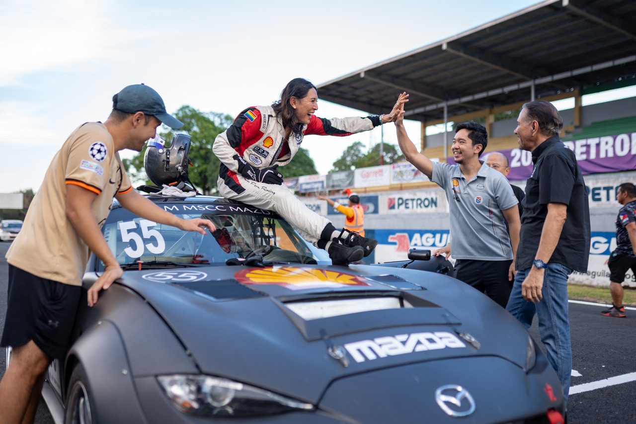 #55 Team MSCC Mazda Miata race car