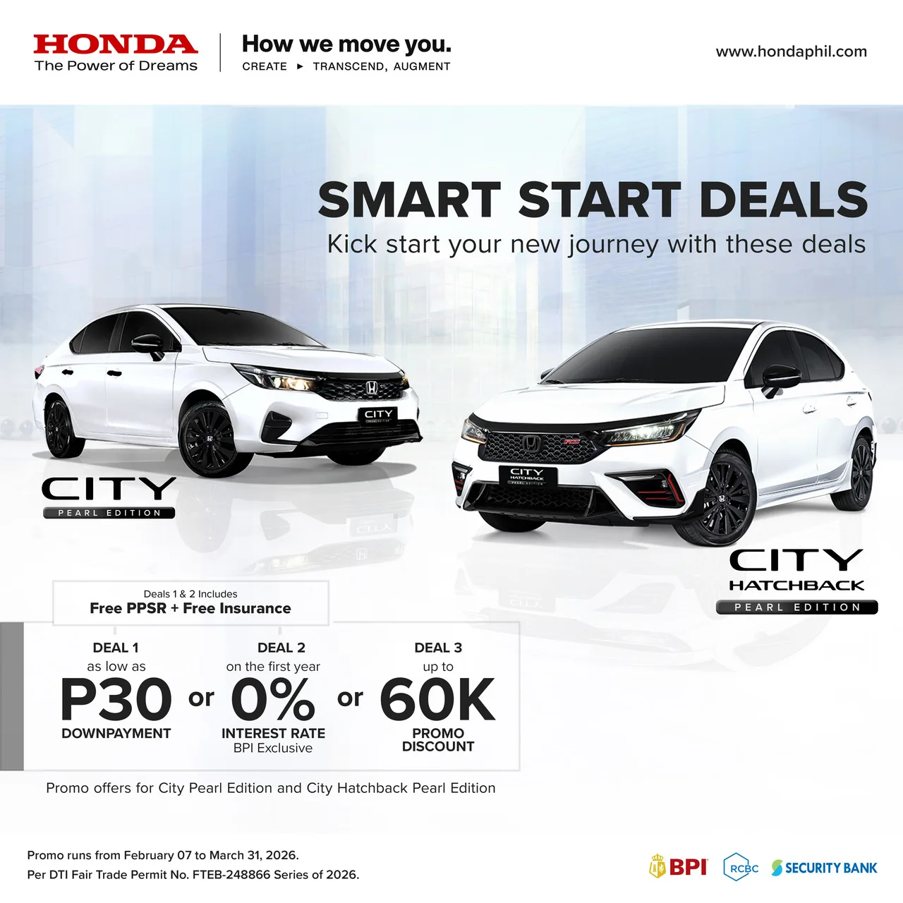 2026 Honda City 30th Anniversary Pearl Edition Deals