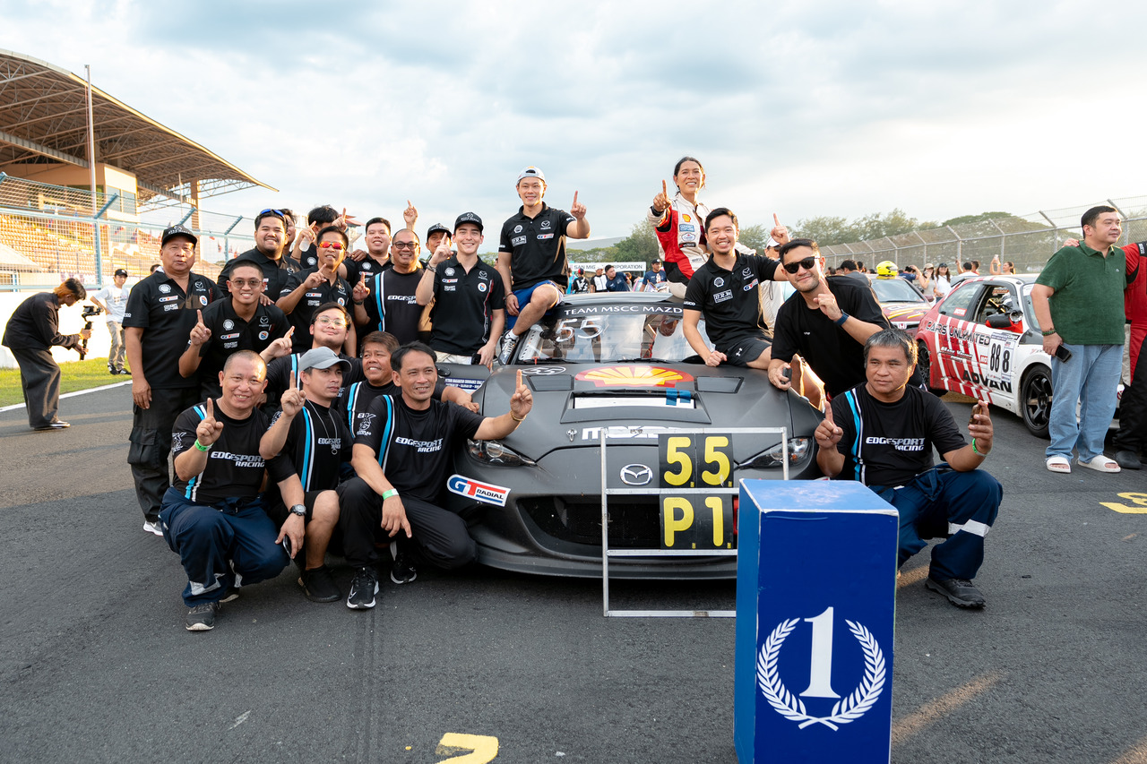 #55 Team MSCC Mazda Miata race car