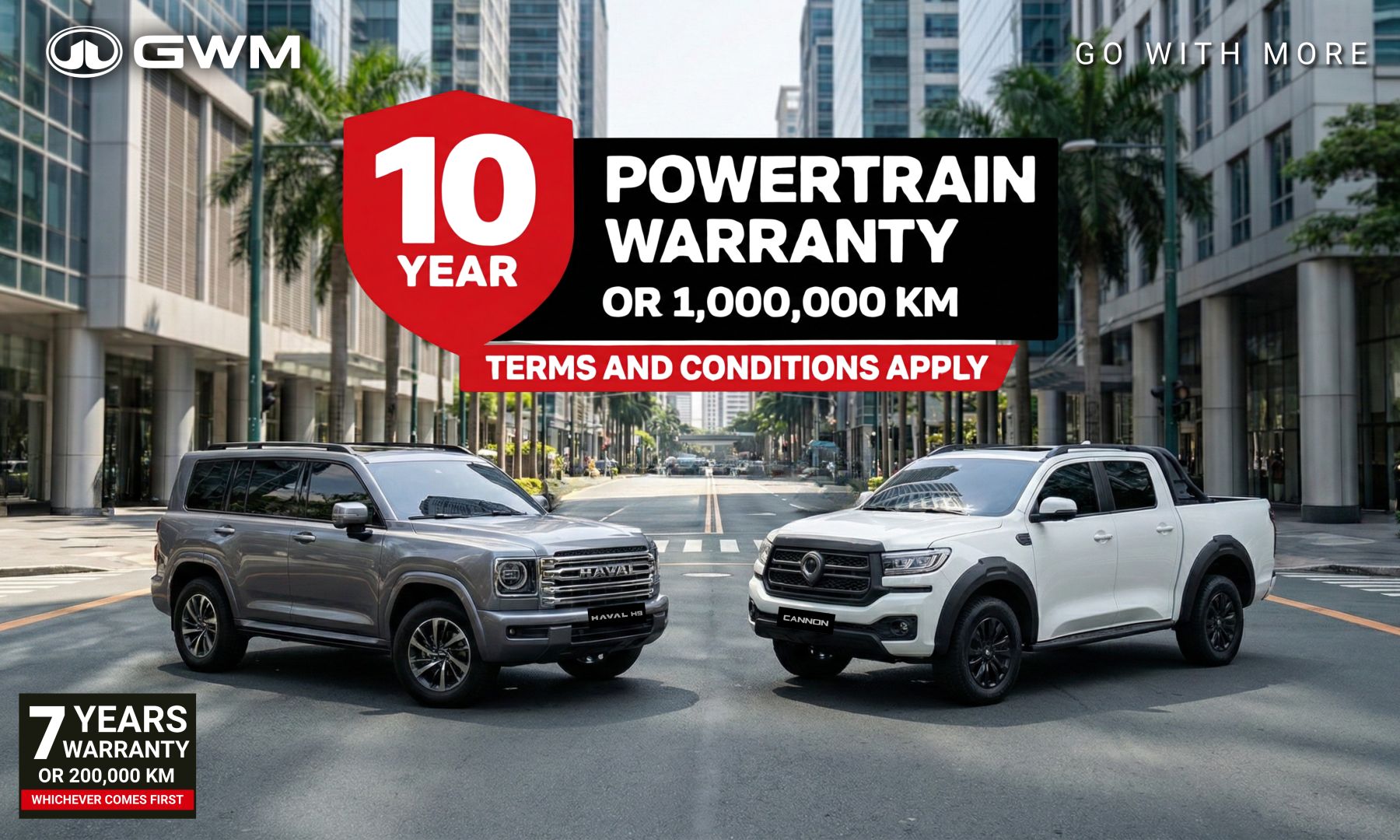 GWM Philippines 10 Year Warranty