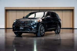 Pope Leo XIV Ford Explorer