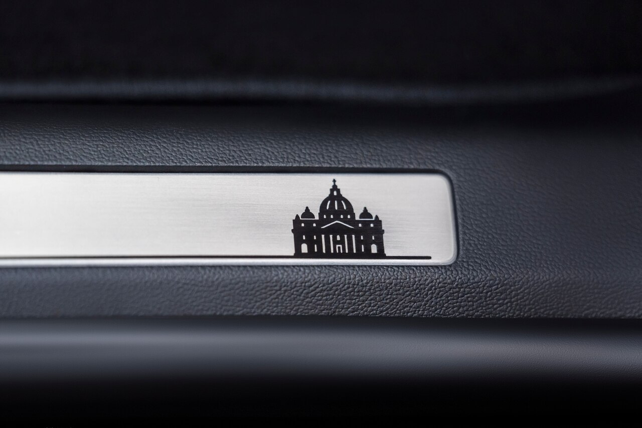 Pope Leo XIV Ford Explorer