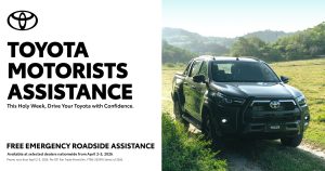 Toyota Motor Philippines Emergency Roadside Assistance