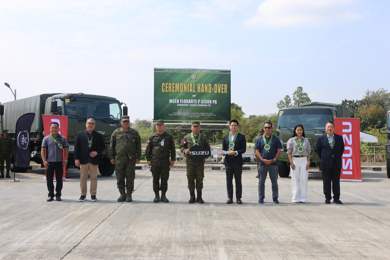 Isuzu Philippines Corporation Philippine Army Trucks