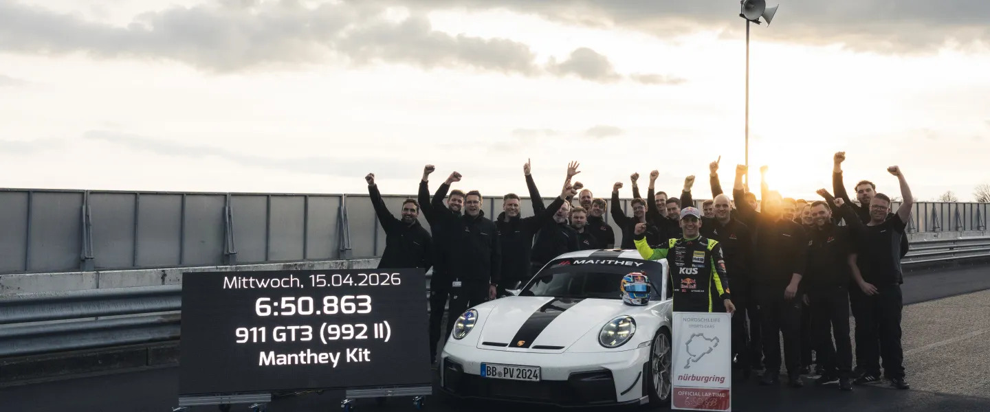992.2 Porsche 911 GT3 Manthey Kit Nurburgring record