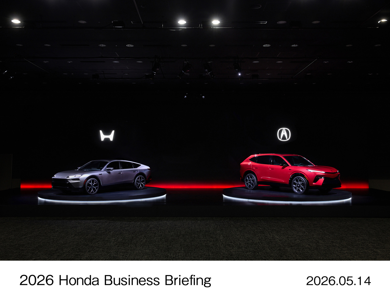 Honda Hybrid Sedan Prototype and Acura Hybrid SUV Prototype
