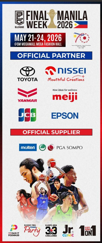 Toyota Motor Philippines B.League Finals Week