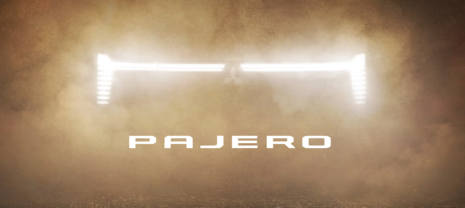 Mitsubishi Pajero teaser