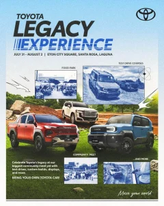 Toyota Legacy Experience