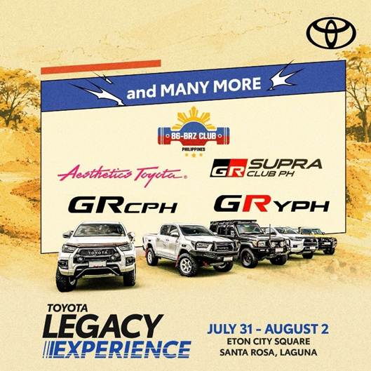 Toyota Legacy Experience
