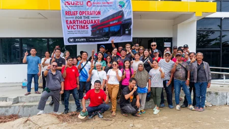Isuzu Philippines Sarangani Earthquake relief
